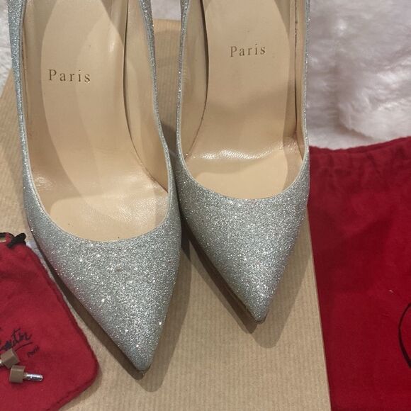 Christian louboutin pigalle follies 100 glitter mini - Picture 2 of 10